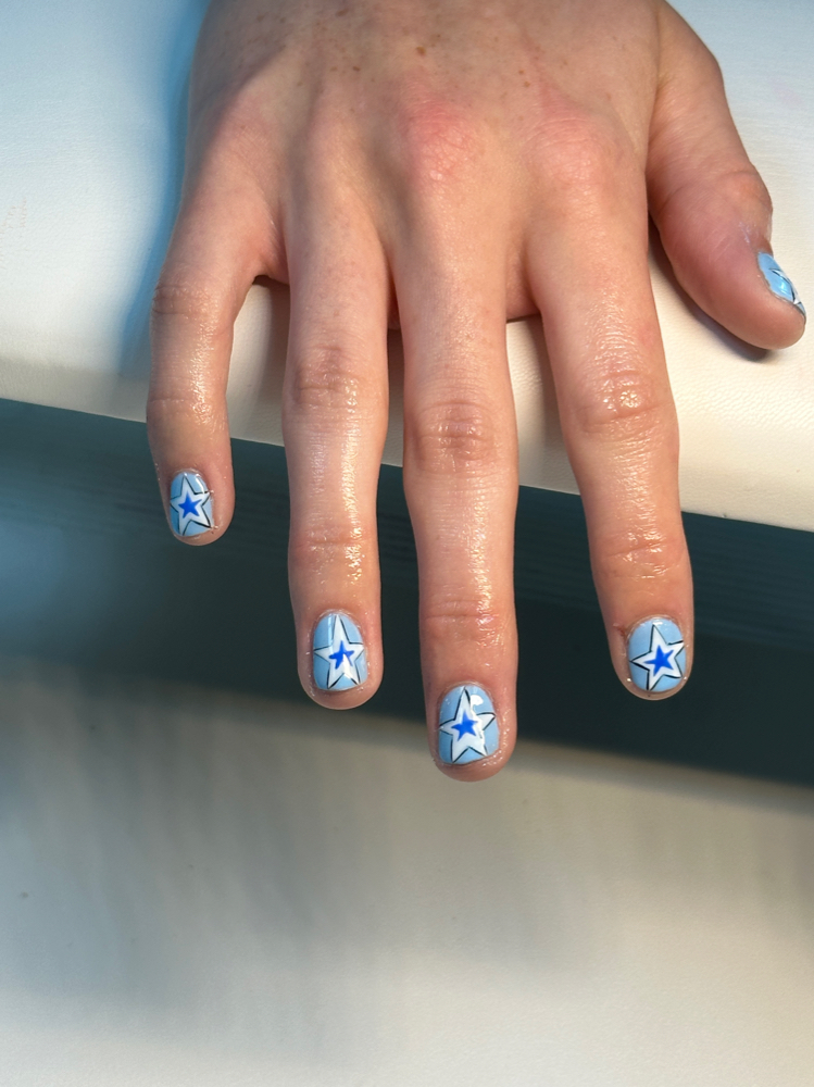 gel manicure at nailsbychrissy in buffalo, NY