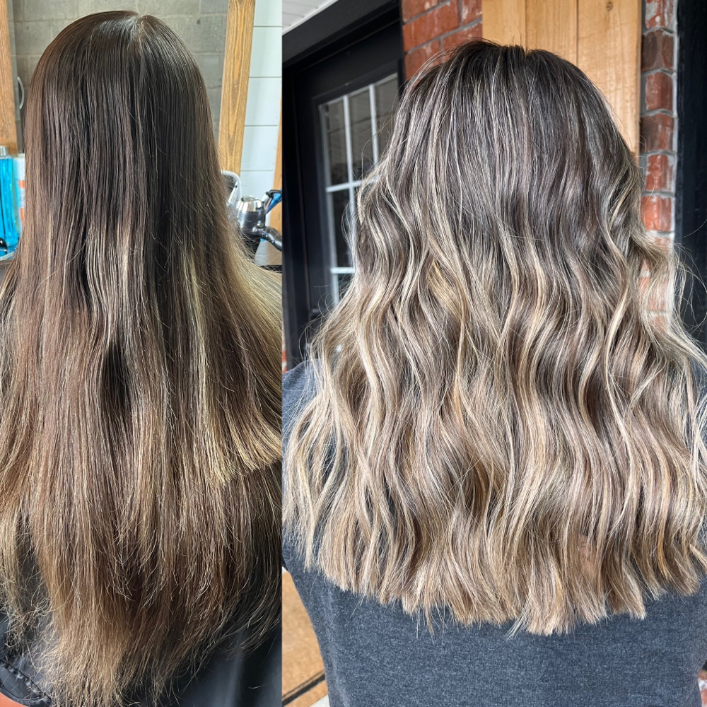 Womens Hair Cut And Tone