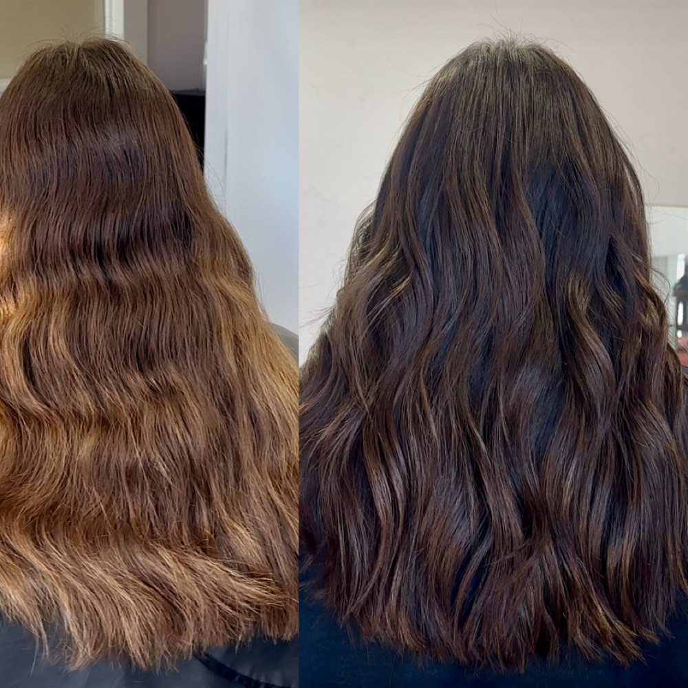 Color Gloss Service at The Divine Hair in Carrollton, IL