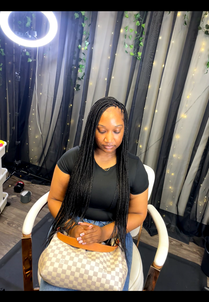 Small Box Braids at StephStyles in Arlington, TX