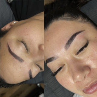 Brow lamination + Shape + Tint at Belx Studio in San Diego, CA