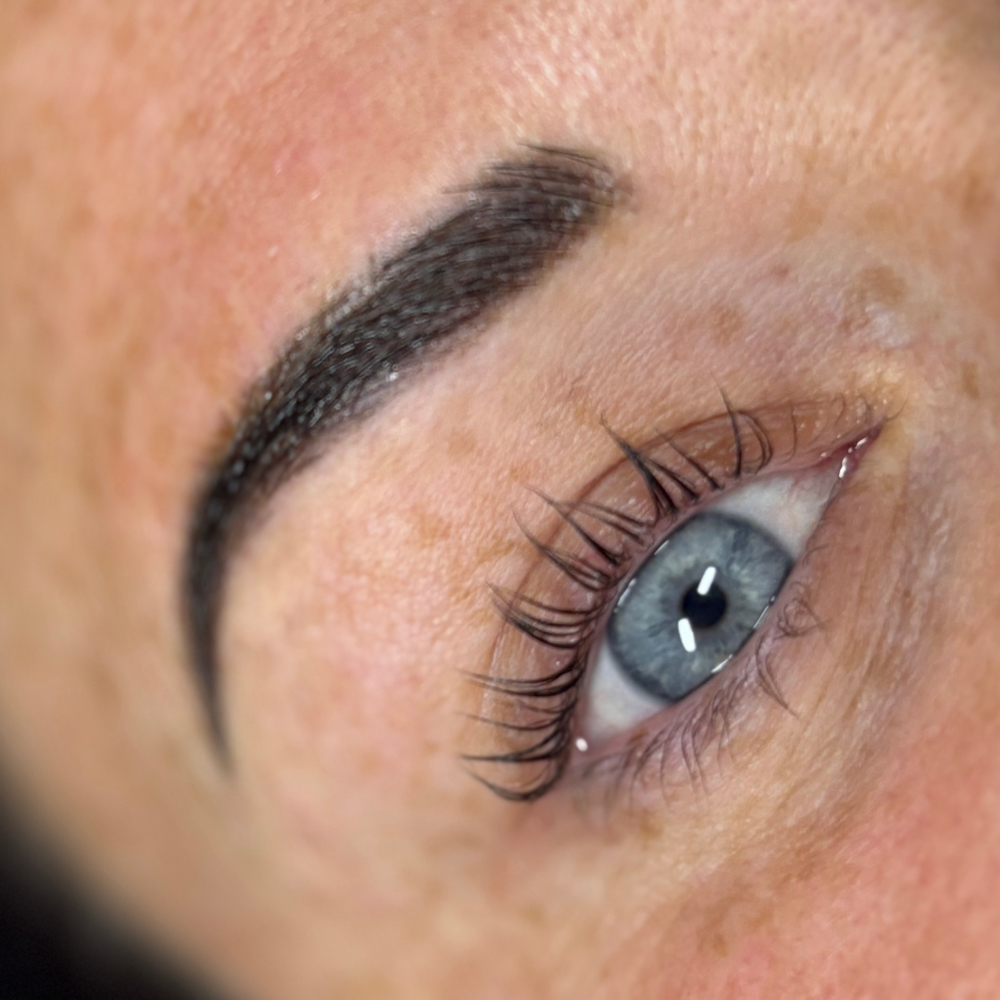 Brow Shaping & Hybrid Tint