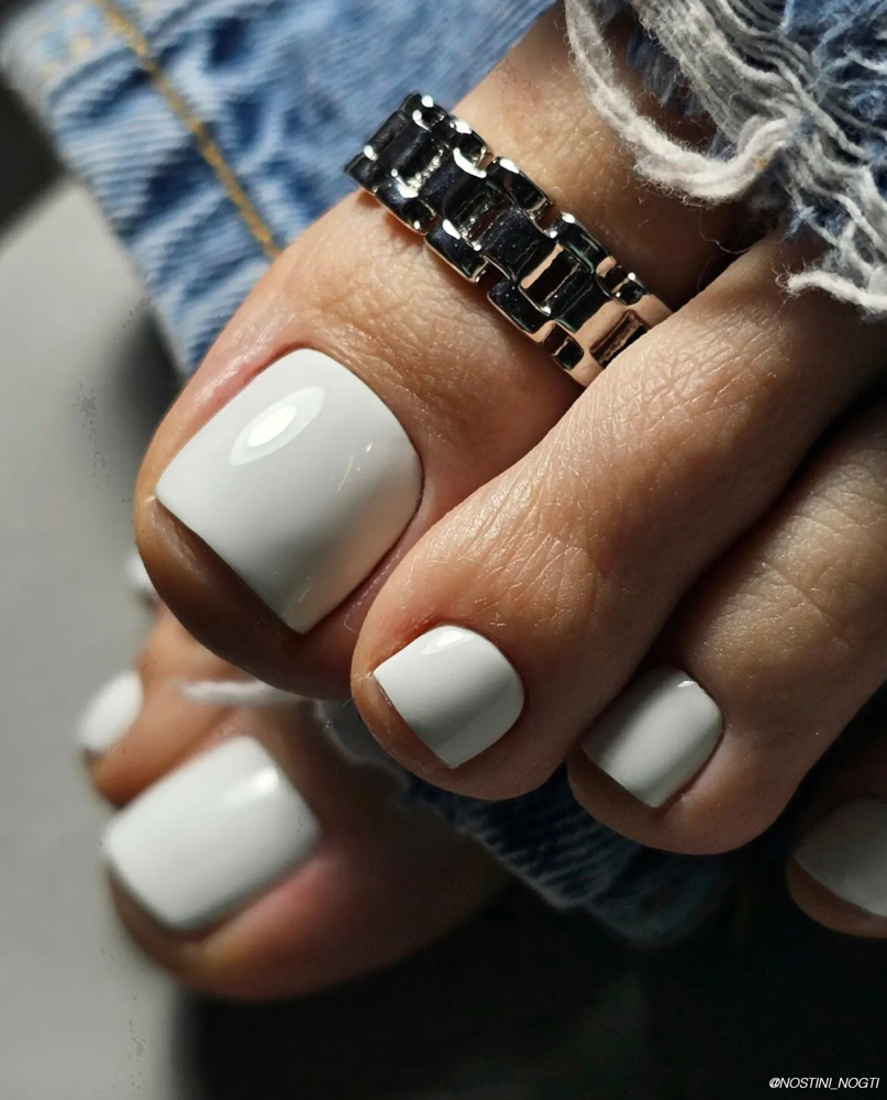 Waterless Gel Pedicure
