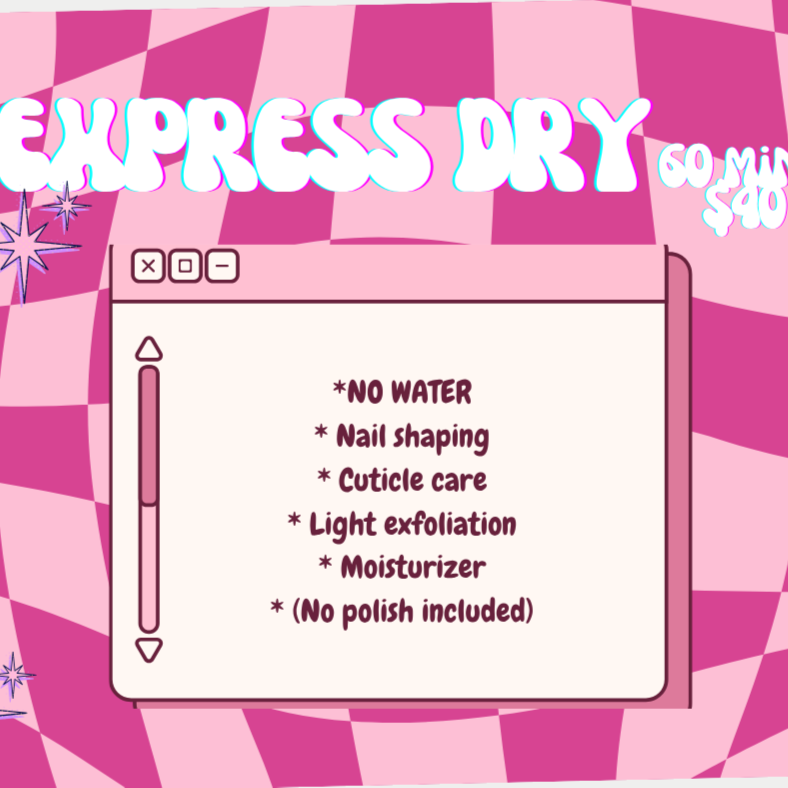 🦶 Express Dry Pedicure 60mins at Nailzbyqueenmac in Midwest City, OK