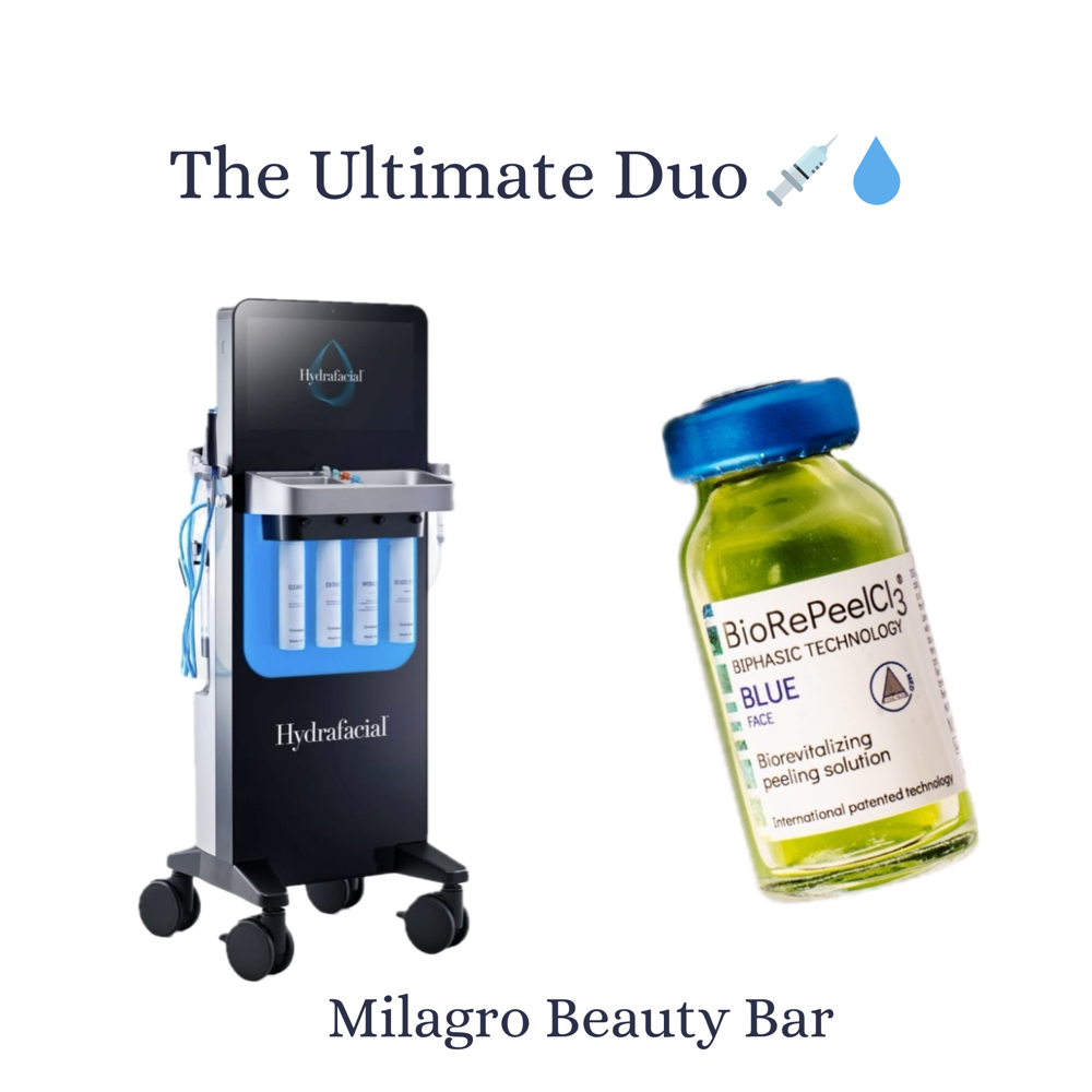 BioRePeel + HydraFacial at Milagro Beauty Bar in Plymouth, MI