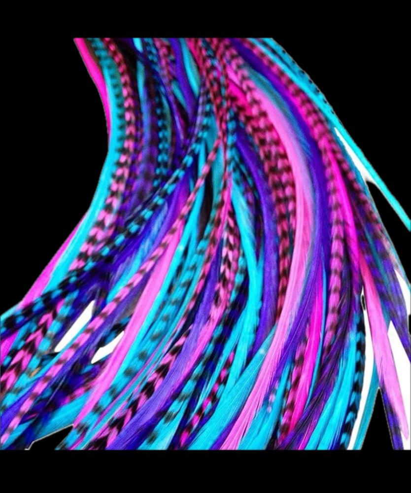 Feather or Tinsel Extentions