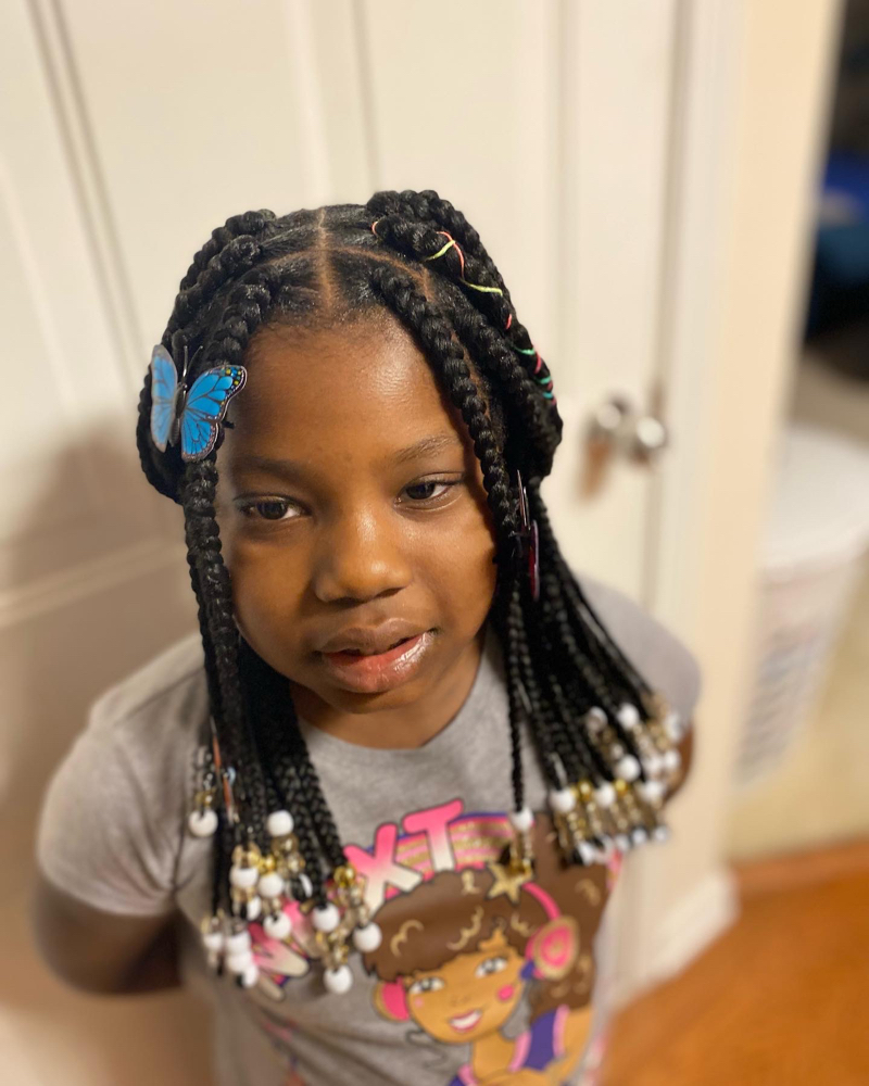 Medium Box Braids