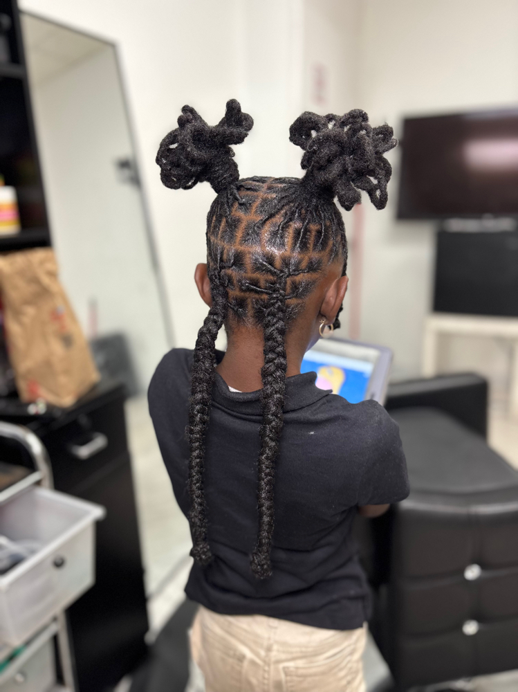 Kids Retwist & Style [1-9y] at Roots in Beauty in North Charleston, SC