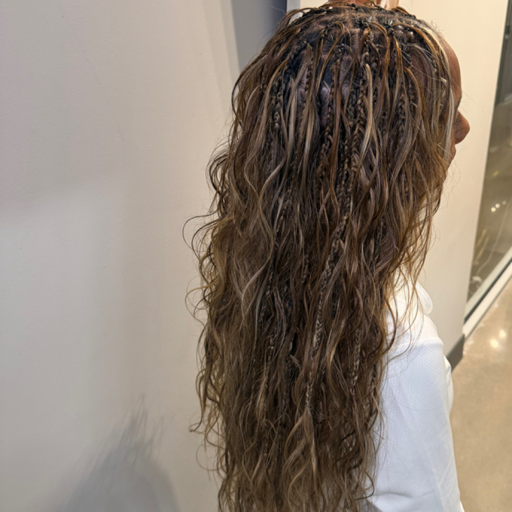 Miracle Knot With Human Hair at Babel Hair Braiding in Florissant, MO