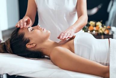Mobile Mini Reiki session