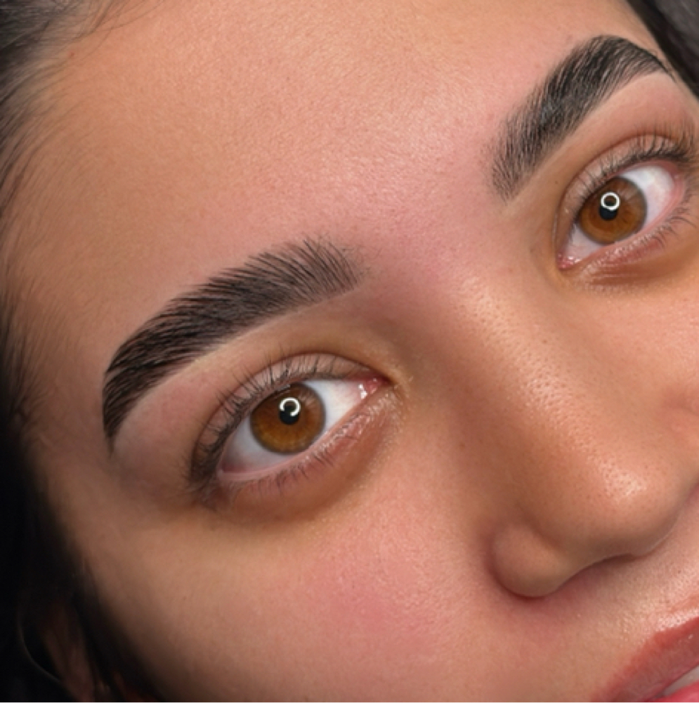 First custumer Brow lamination at sofia dias in gloucester, MA