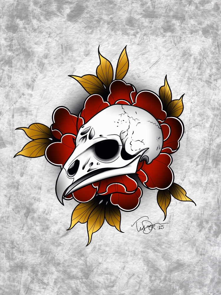 Hawk Skull