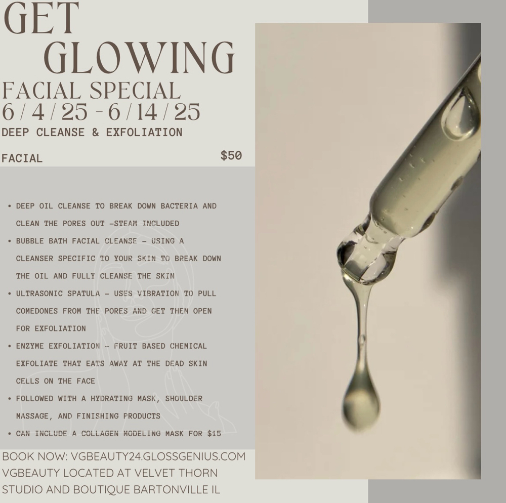 Get Glowing Facial