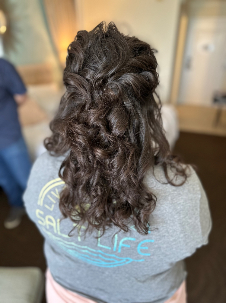 Bridal Party Hairstyle/updo