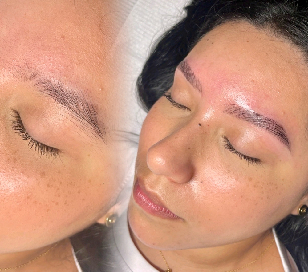 Brow Lamination, Wax, Shaping