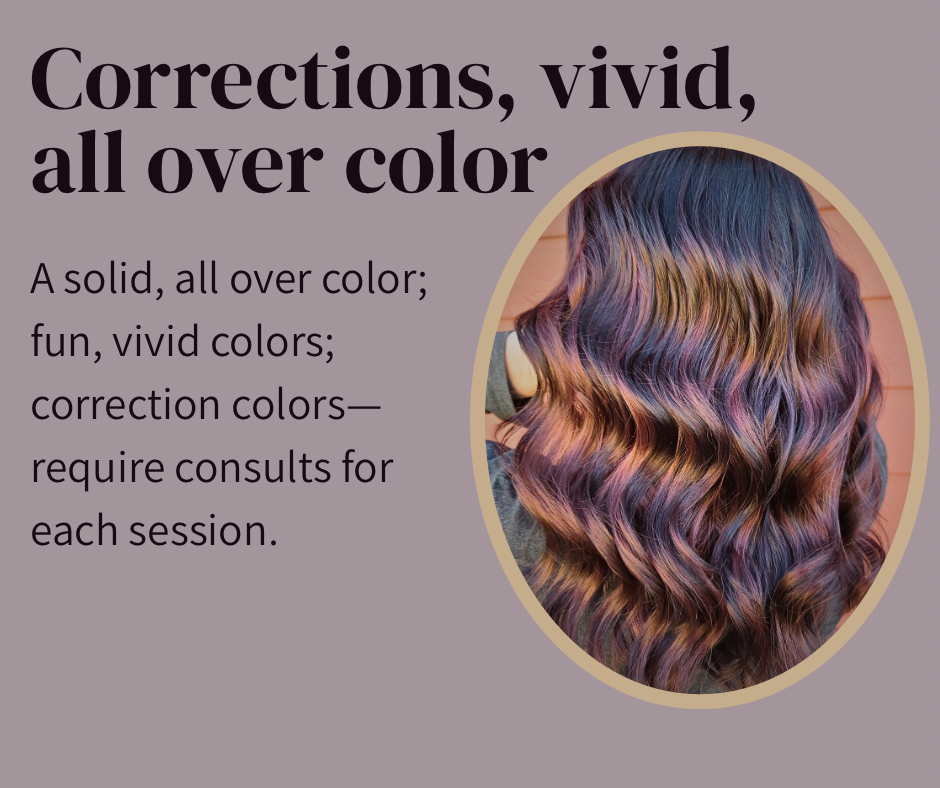 Corrections, Vivid, All Over Color