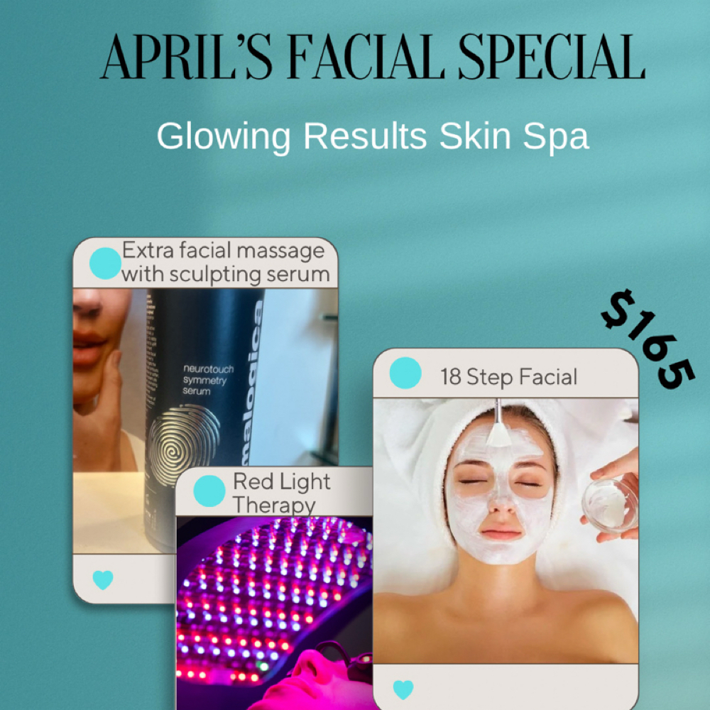April‘S Facial Special at Glowing Results Skin Spa in Cape Coral, FL