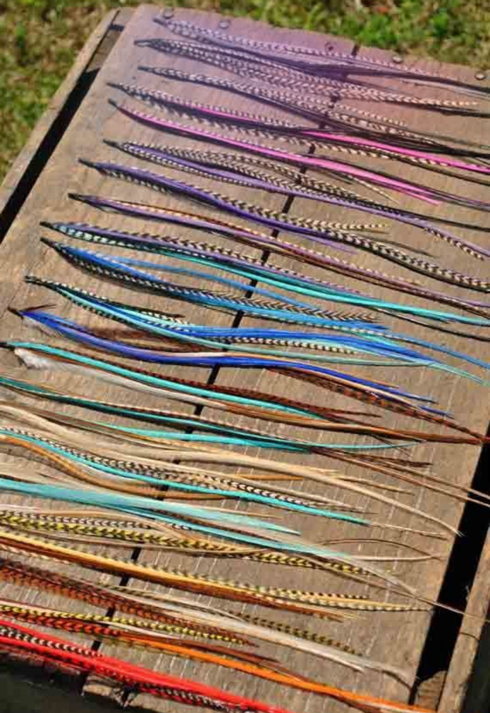 Hair feather one peice