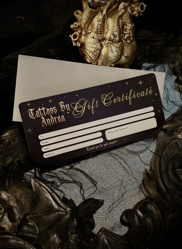 Purchase Gift Certificate In Person