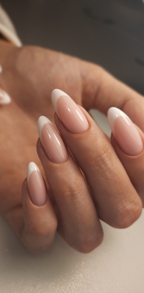 French Tip at NP nailstudio in Cranston, RI