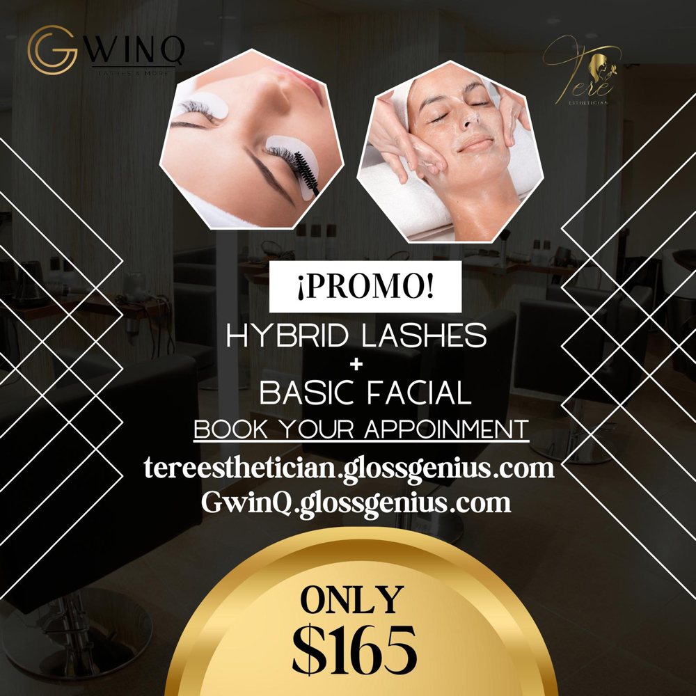 Facial +hibrid Lashes