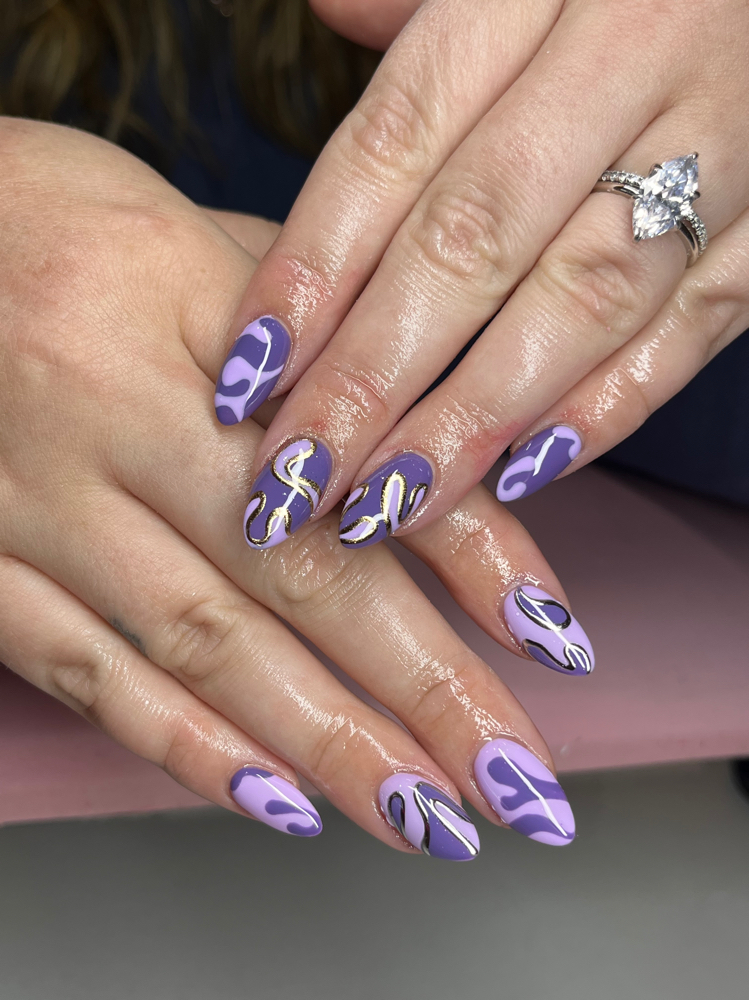 Short Fullset at Nails By Allison in Brighton, CO