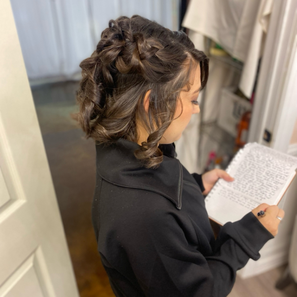 Updo at Dream & Co. Beauty Salon in Reading, PA