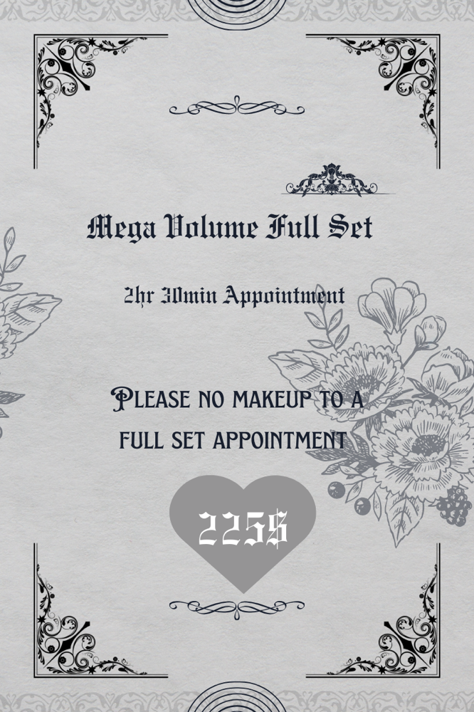 Mega Volume Full Set