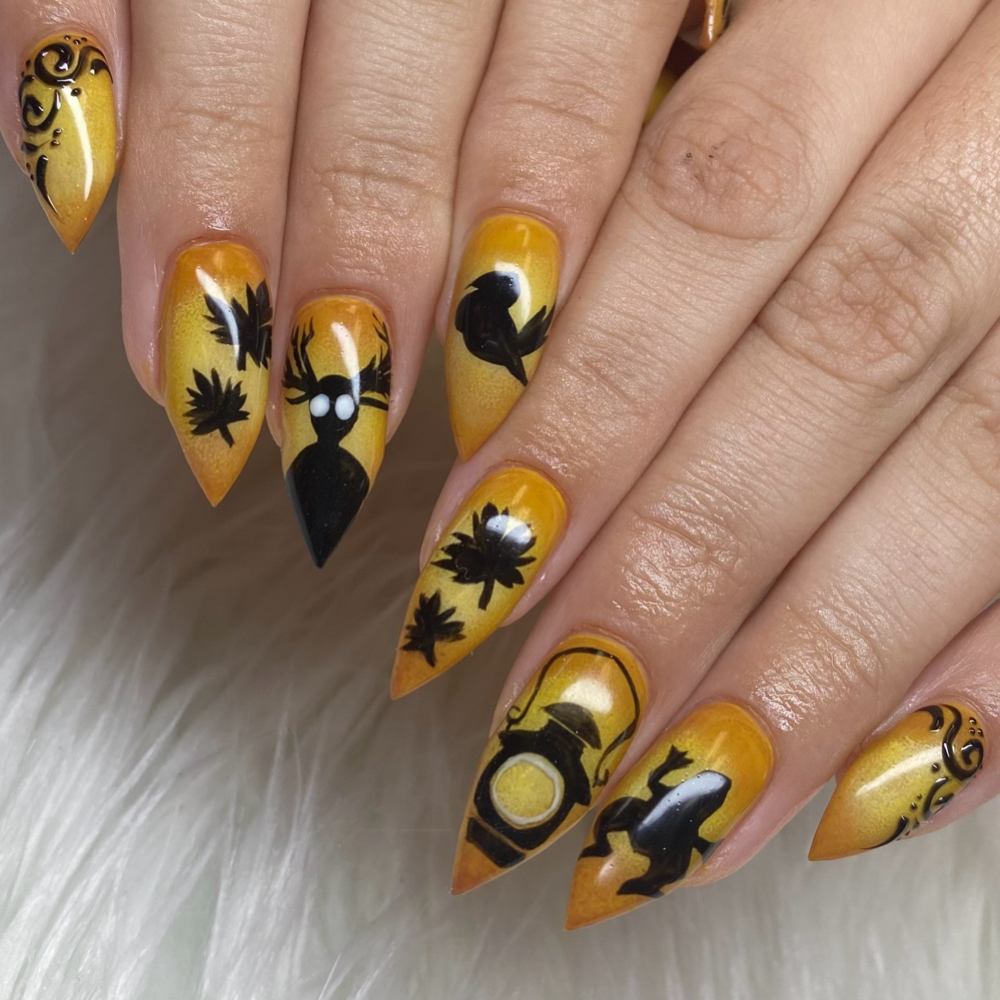 Hand-Painted/Textured Art at Nailz By Jazminca LLC in Strongsville, OH
