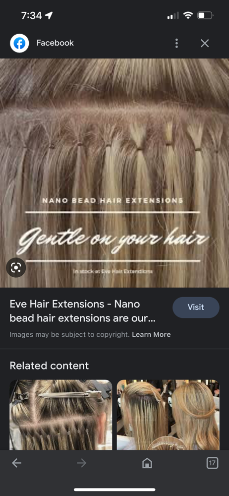 Beaded Extensions