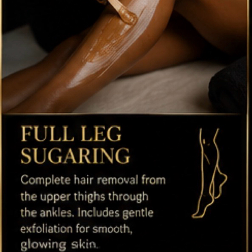 Full Leg Sugaring at Elegance Redefined in Belden, MS