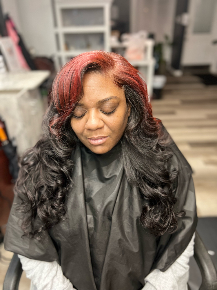 Tape In Install, Hair NOT included