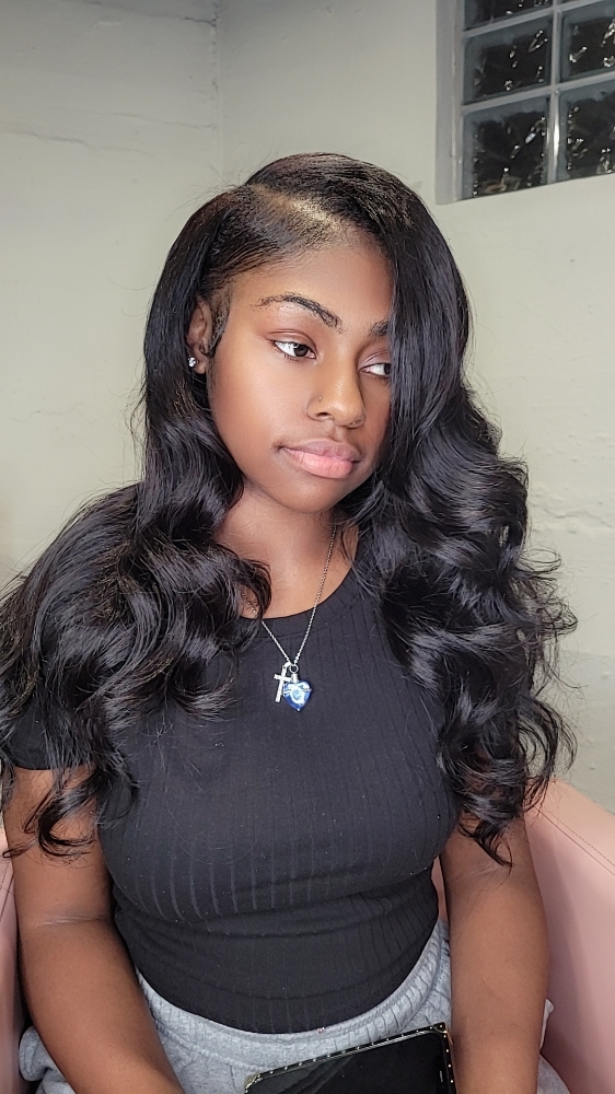 Sew In Natural LeaveOut