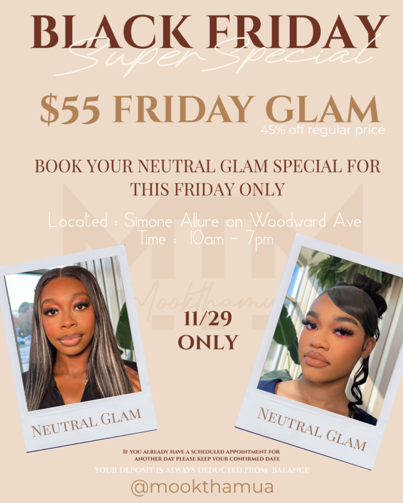 $55 Neutral Glam