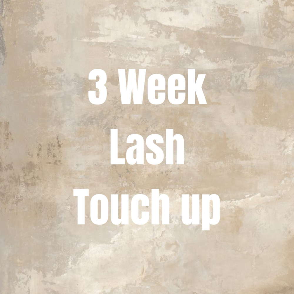 3 Week Lash Touch Up