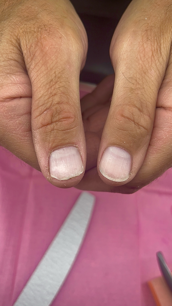 refreshing manicure at GLOSSED in Idaho Falls, ID