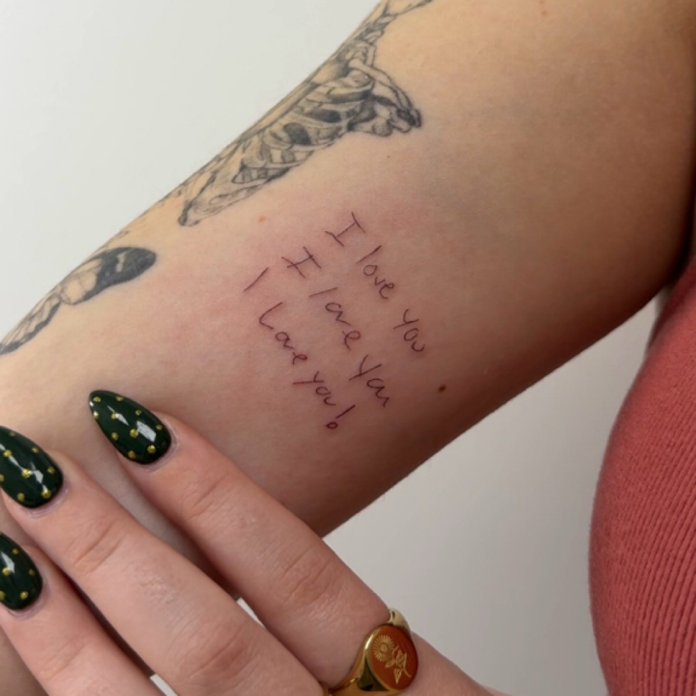 Medium Fine Line Tattoo