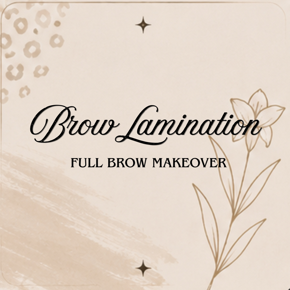 BROW LAMI MAKEOVER at Desert Bloom Esthetics in Tulsa, OK