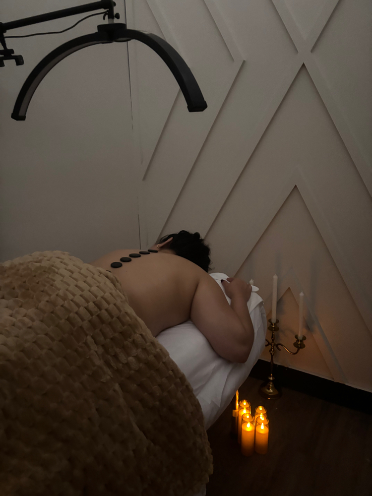 Hot Stone Back Facial