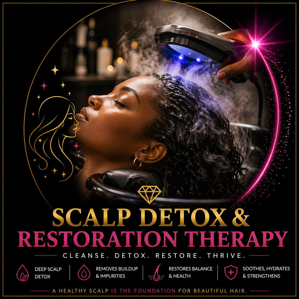 Scalp Detox Treatment at Boss Savage Beauty in Muskegon Hts, MI