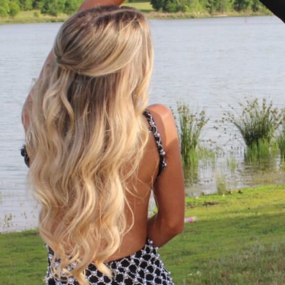 Event hair (Styled/half up) at Hair By Johna in Jacksonville, FL