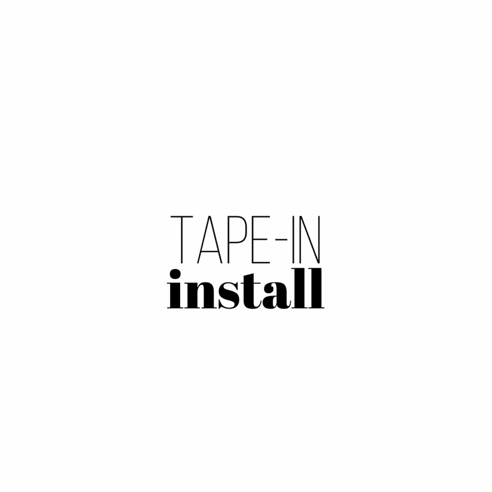 Tape-In Install (Full Install)
