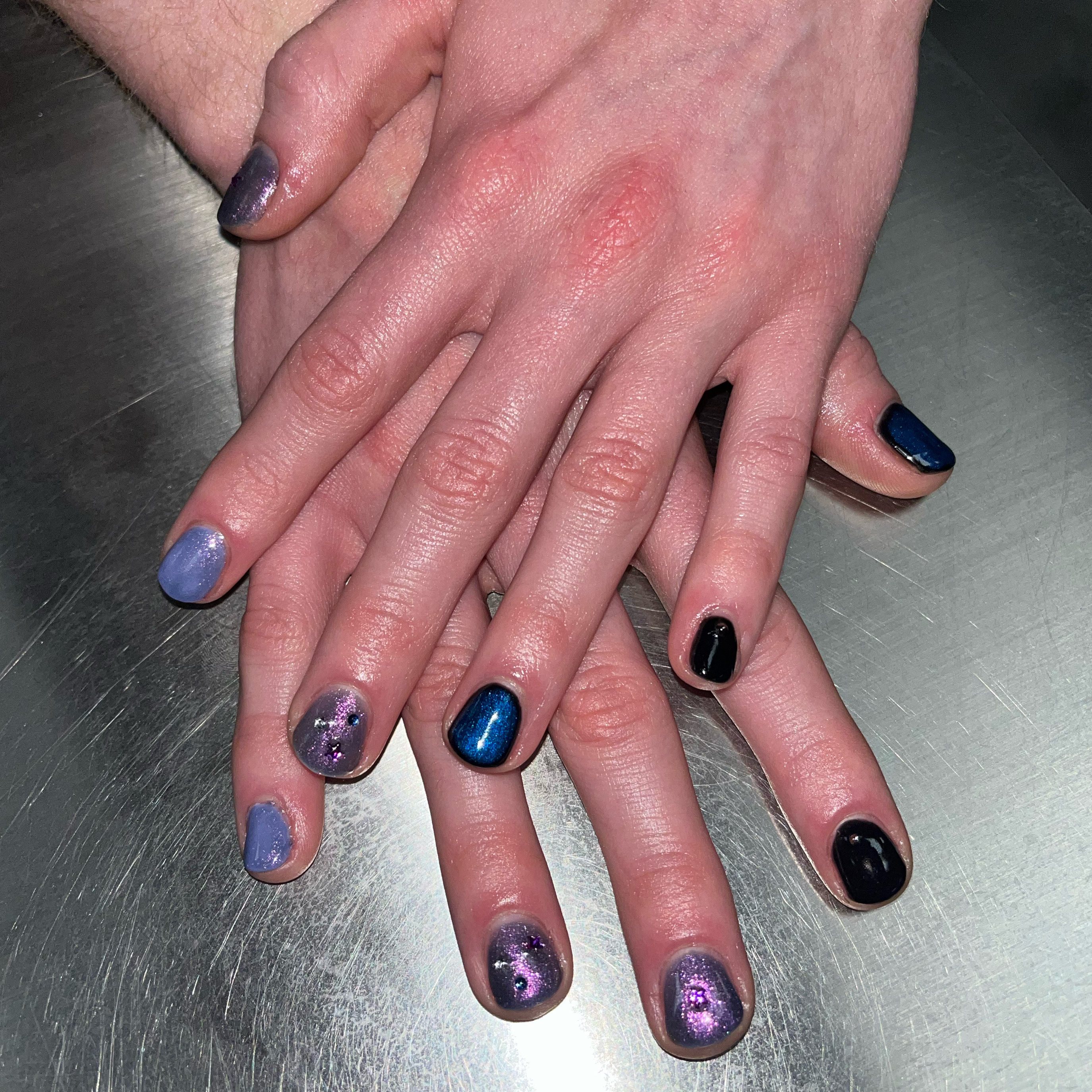 Nail Art Tiers - Rachelle G at Heartbreak Nail Club in Asheville, NC