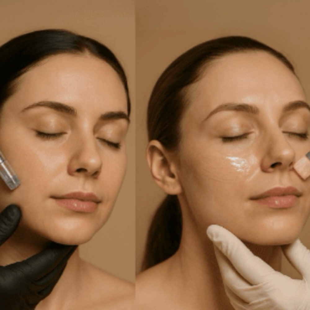 Microneedeling w/ Chemical Peel at Poke Me Pretty Aesthetics in Cleburne, TX