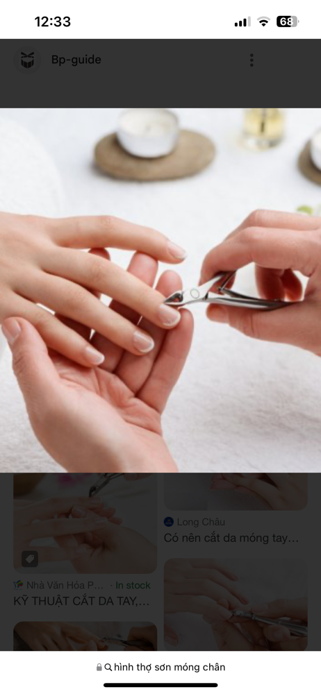 Regular Manicure With Dazzel Dry