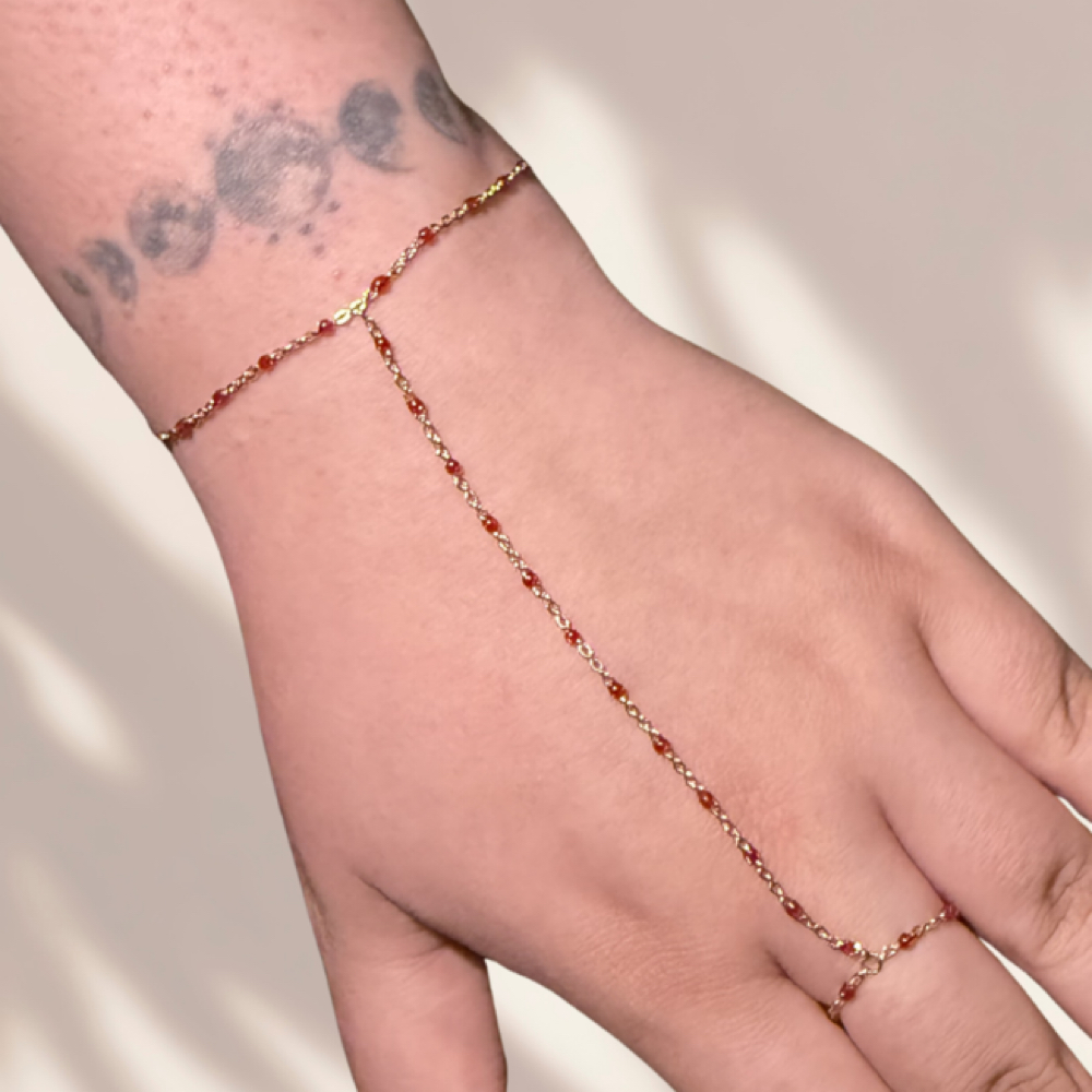 Permanent Jewelry at Boss Baddie Nails in Whittier, CA