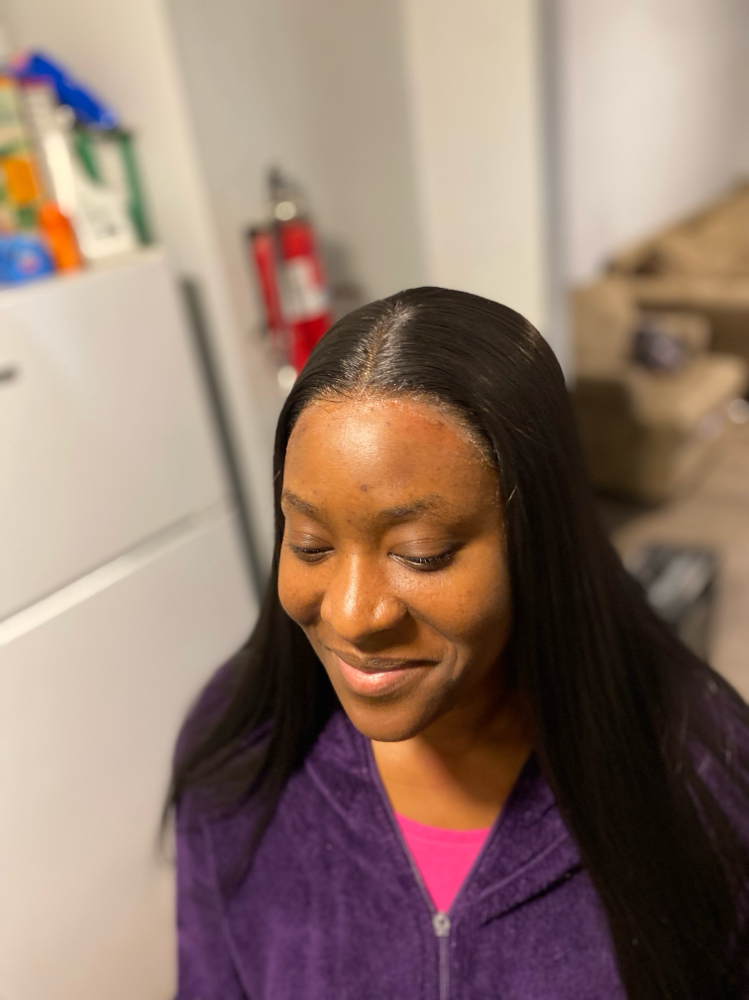Frontall Wig Install at Tamed by Tamika in Charleston, SC