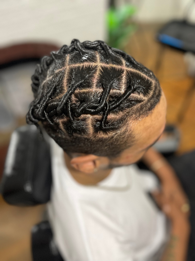 Lock Retwist And Style at Braids By Aurora in Houston, TX