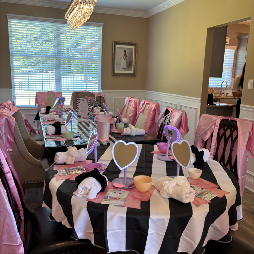 Sephora Spa Day Party Of 5 at Gigi’s Beauty Bar/Pamper Me Pretty Spa Parties in Clayton, NJ