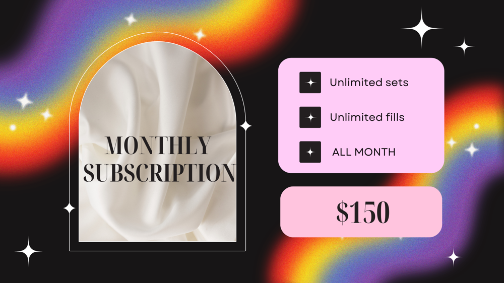 MONTHLY SUBSCRIPTION at Vali’s Nail Factory in Topeka, KS